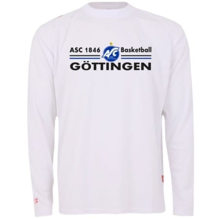 ASC 1846 Göttingen Basketball Longsleeve weiß
