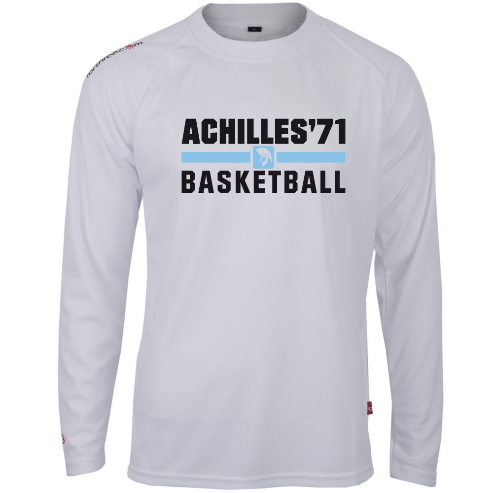 Achilles’71 City Basketball Longsleeve weiß