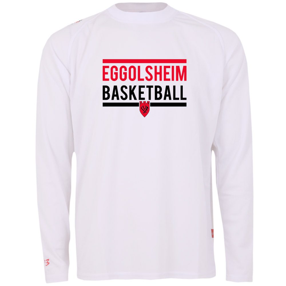 Eggolsheim Basketball Longsleeve weiß