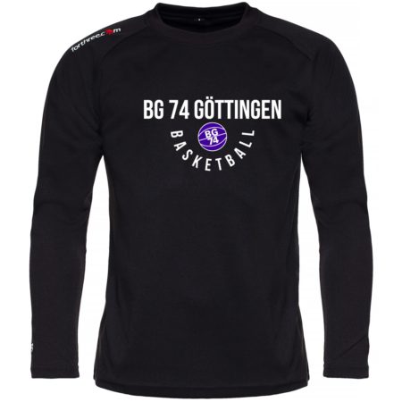 Göttingen City Basketball Longsleeve schwarz
