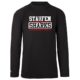 Staufen Sharks Teambasketball Longsleeve schwarz Front