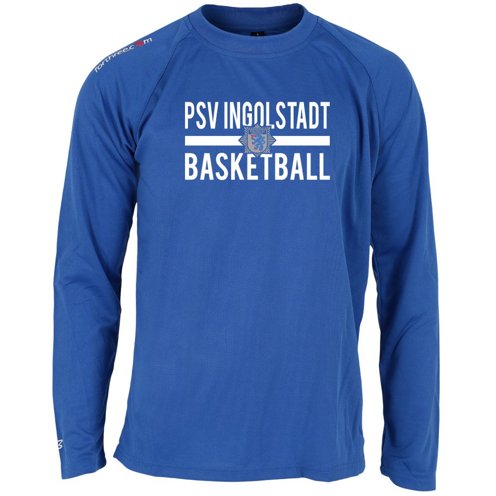 PSV Ingolstadt Basketball Longsleeve royalblau