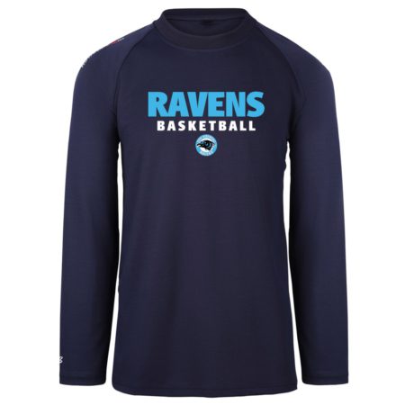 Ravens Basketball Longsleeve navy