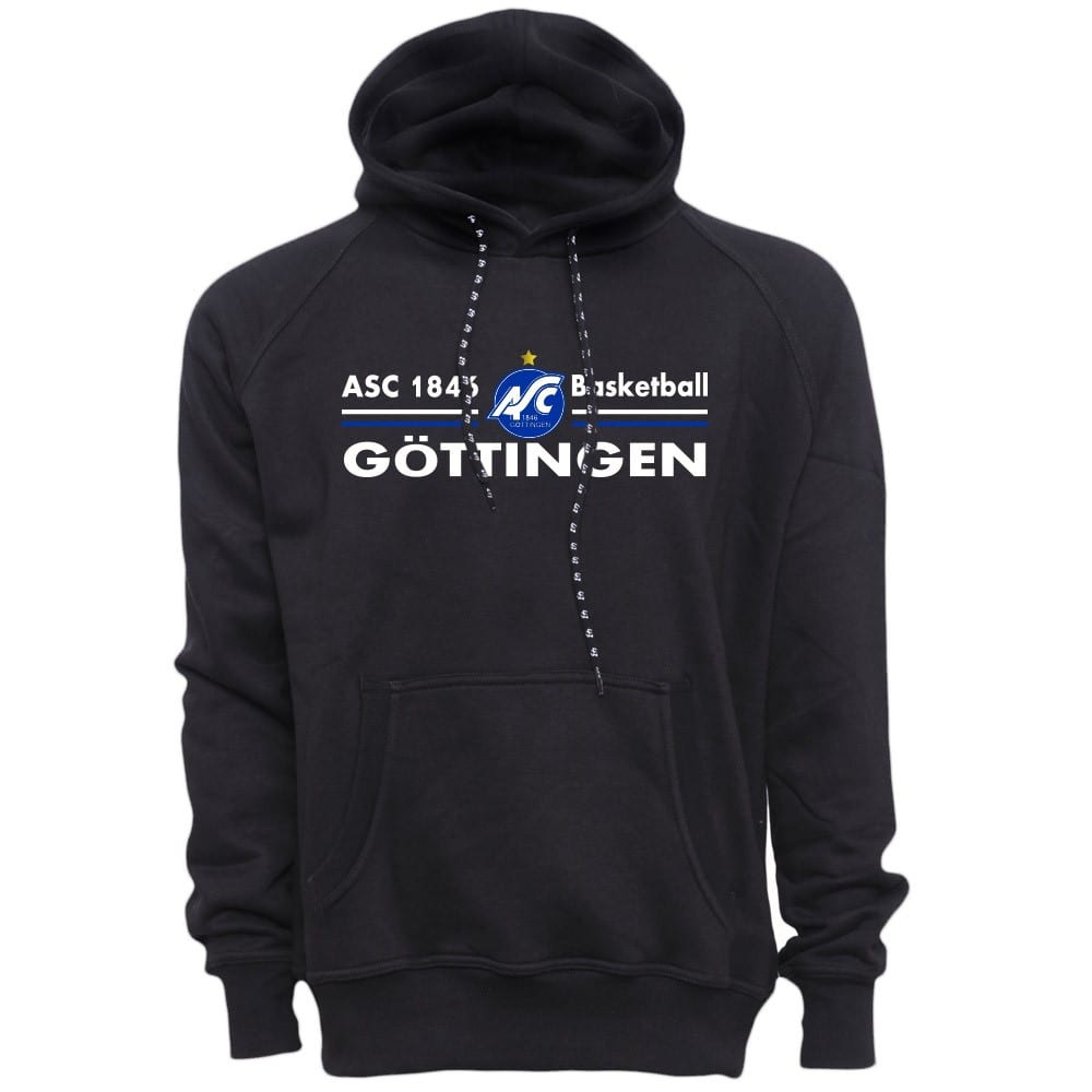 ASC 1846 Göttingen Basketball Kapuzensweater schwarz