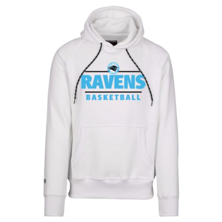 Ravens City Basketball Kapuzensweater weiß