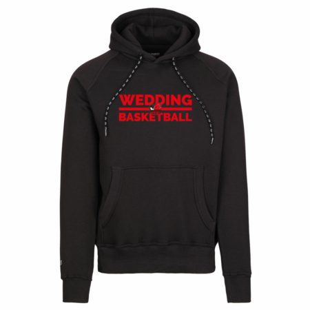 WEDDING CITY BASKETBALL Kapuzensweater schwarz