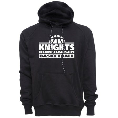 Knights Burghausen Basketball Kapuzensweater schwarz