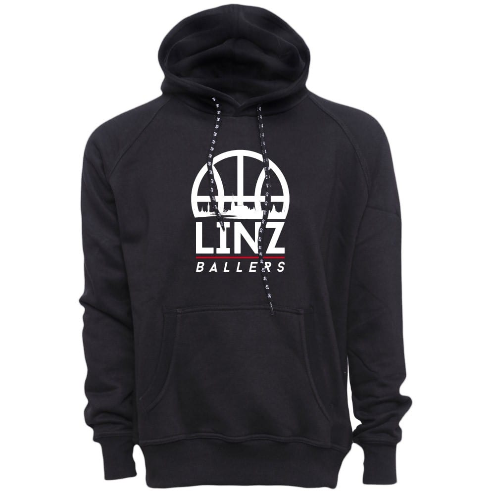 Linz Ballers Kapuzensweater schwarz