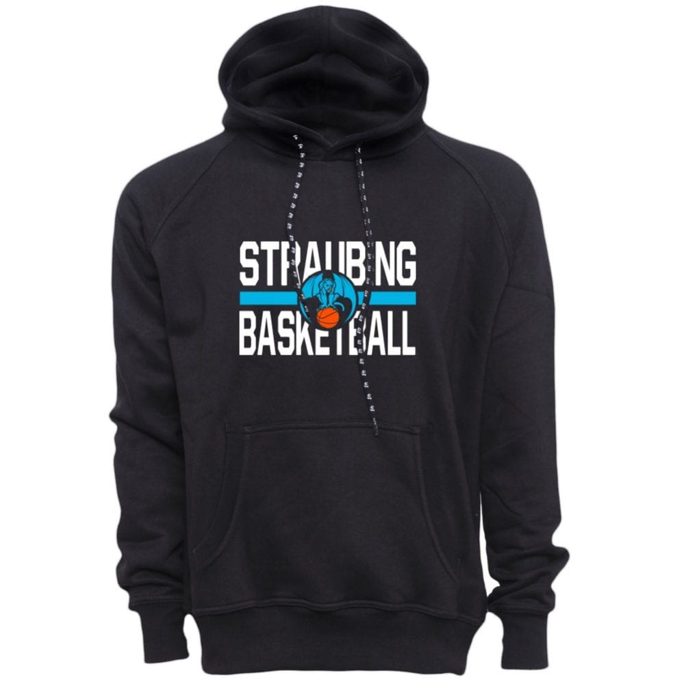 Straubing Basketball Kapuzensweater schwarz