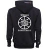 SG HSV-KSSV Weimar Basketball Kapuzensweater Basketball Hoody schwarz Rückenansicht