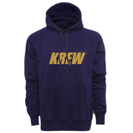 KREW Kapuzensweater navy