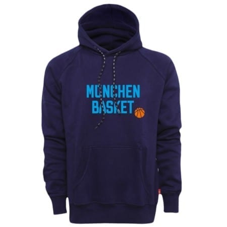 München Basket Kapuzensweater navy
