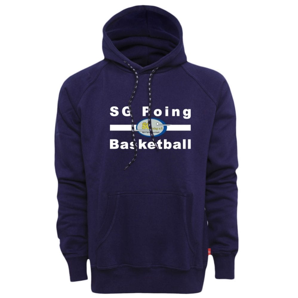 SG Poing Basketball Kapuzensweater navy