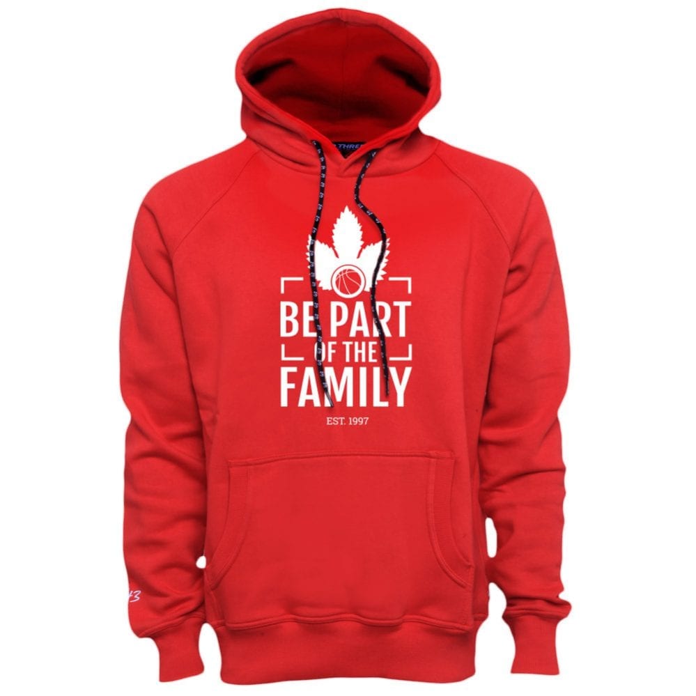 [Be Part] of the Family Kapuzensweater rot