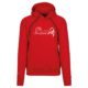 Plattling Scorpions Kapuzensweater rot