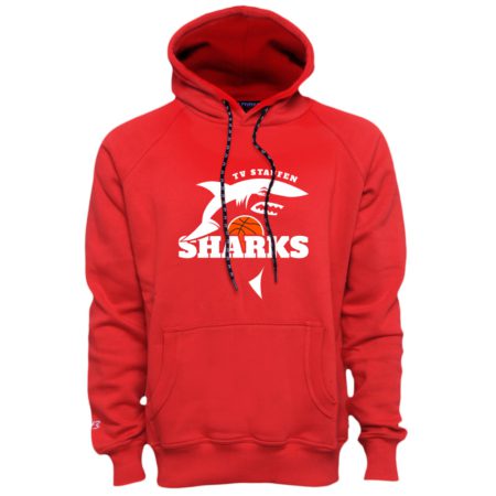 Sharks Kapuzensweater rot