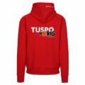 TUSPO Noris Baskets Kapuzensweater rot Back