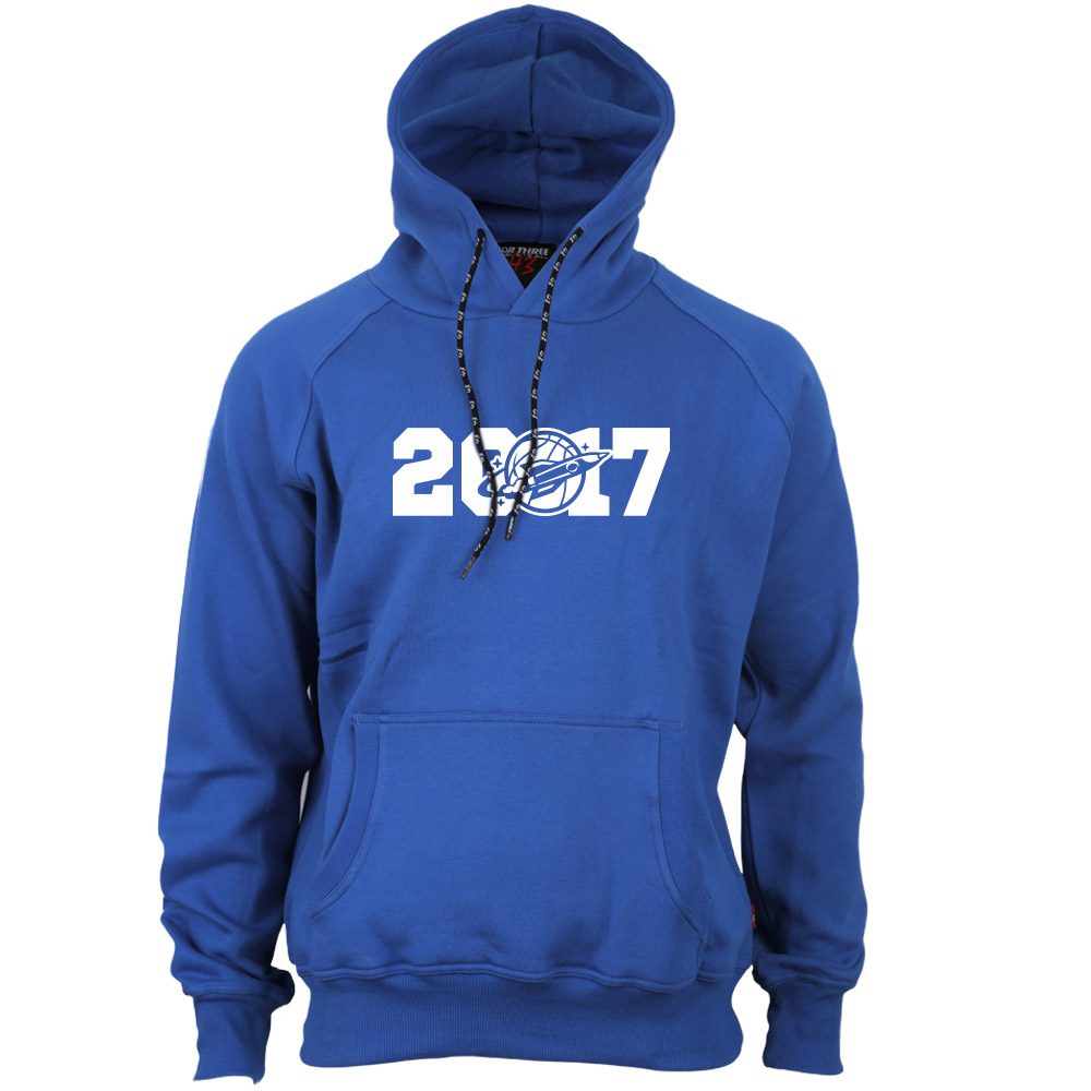 2017er Rockets Kapuzensweater royalblau
