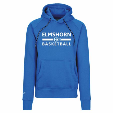 ELMSHORN BASKETBALL Kapuzensweater royalblau