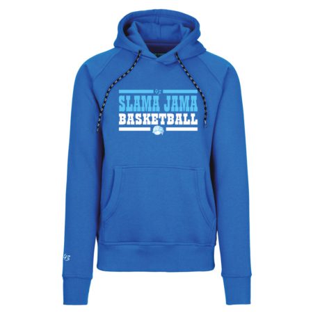 SLAMA JAMA Basketball Kapuzensweater royalblau