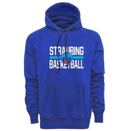 Straubing Basketball Kapuzensweater royalblau