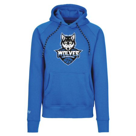 TSG Bruchsal Wolves Kapuzensweater royalblau