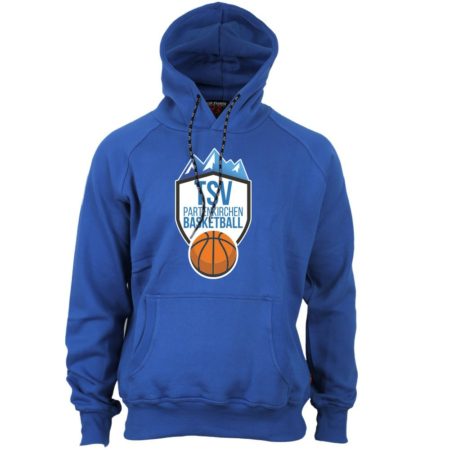 TSV Partenkirchen Basketball Kapuzensweater royalblau