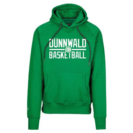Dünnwald City Basketball Kapuzensweater grün