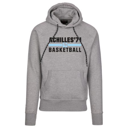 Achilles’71 City Basketball Kapuzensweater grau