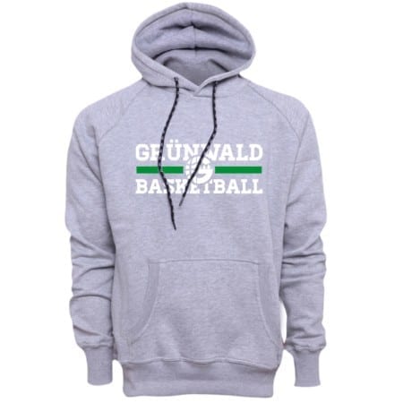 Grünwald Basketball Kapuzensweater Basketball Hoody grau