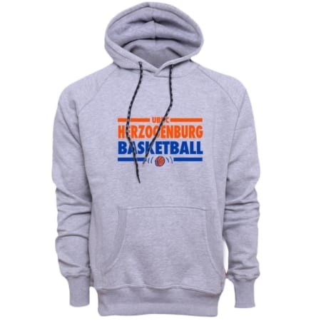 Herzogenburg Basketball Kapuzensweater grau