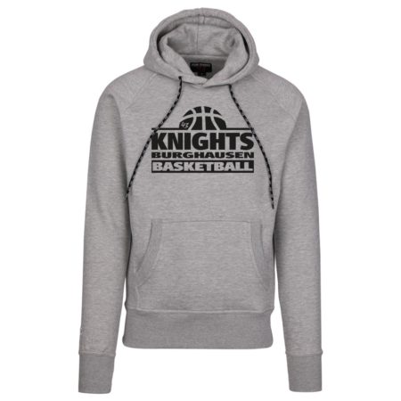 Knights Burghausen Basketball Kapuzensweater grau