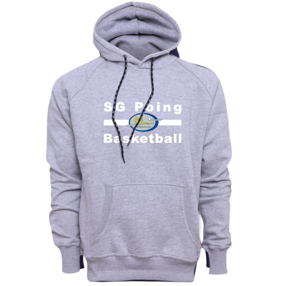 SG Poing Basketball Kapuzensweater grau