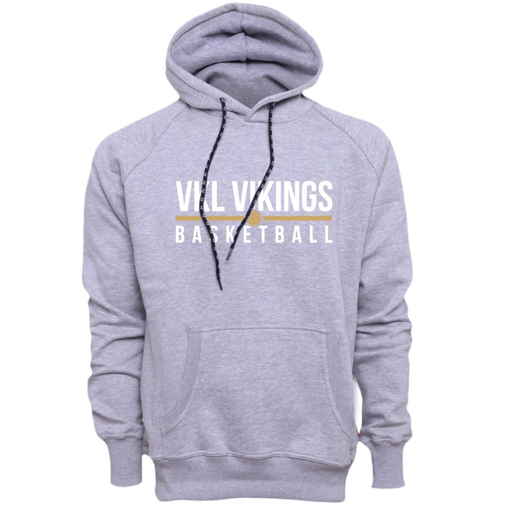Vikings City Basketball Kapuzensweater grau