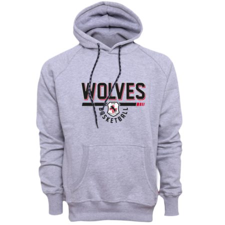 Wolves Gräfelfing Kapuzensweater grau