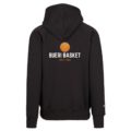 BCBE Bueri Basket Kapuzenjacke Zip-Hoody schwarz Back