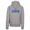 SC Bergstrasse Baller Kapuzenjacke Zip-Hoody grau Back