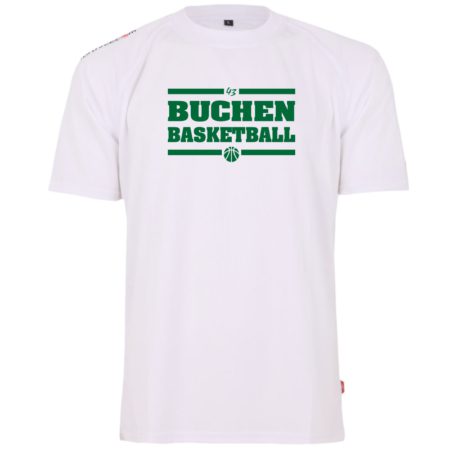Buchen Basketball Shooting Shirt weiß