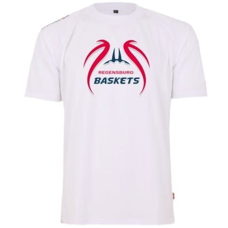 Regensburg Baskets Shooting Shirt weiß