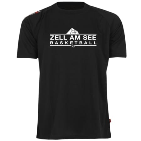 Zell am See Basketball Shooting Shirt schwarz