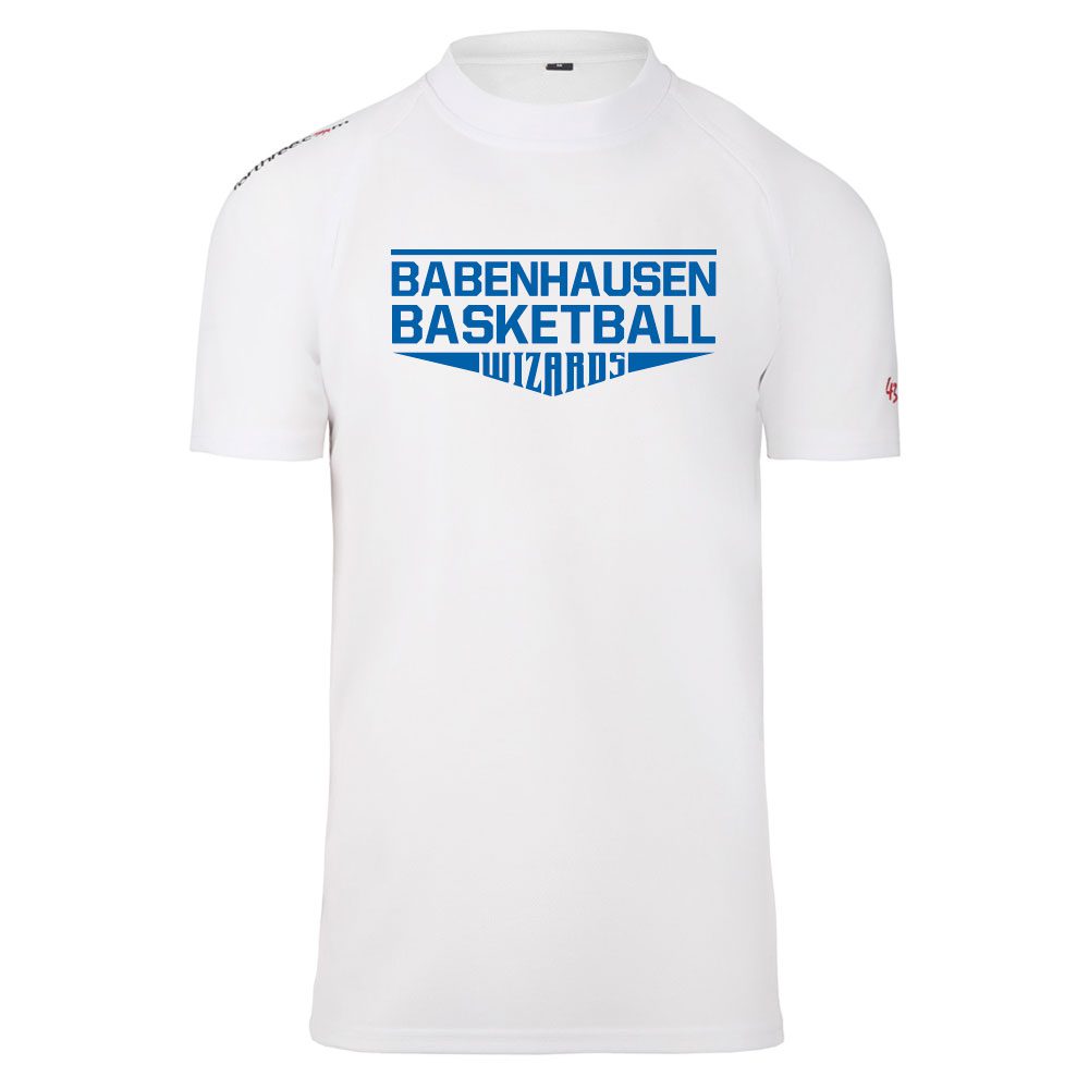 Babenhausen Basketball Shooting Shirt weiß – FOR THREE 43 Basketball