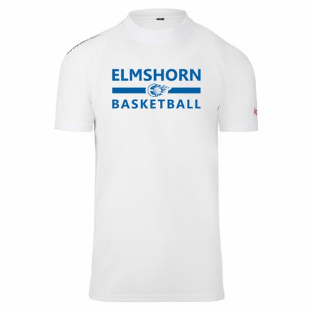 ELMSHORN BASKETBALL Shooting Shirt weiß