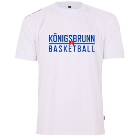 Königsbrunn Basketball Shooting Shirt weiß