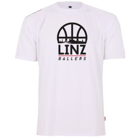 Linz Ballers Shooting Shirt weiß