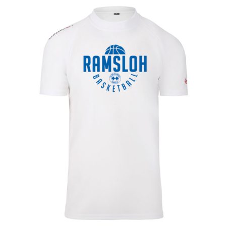 Ramsloh City Basketball Shooting Shirt weiß