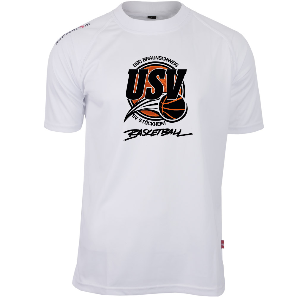 USV Basketball Tag Shooting Shirt weiß