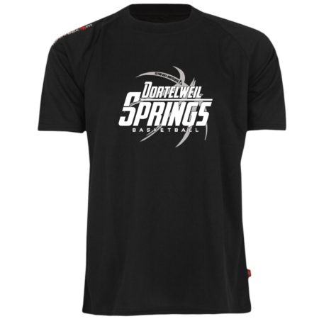 Dortelweil Springs Shooting Shirt schwarz
