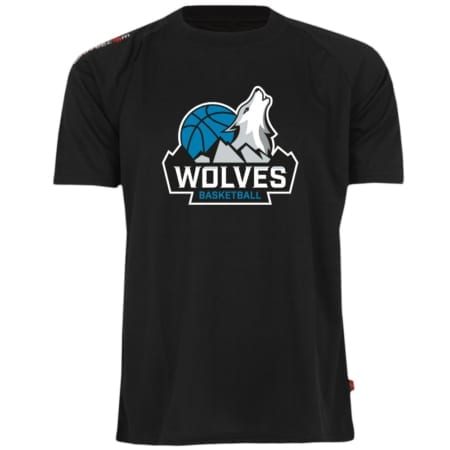 Fuschl Wolves Shooting Shirt schwarz