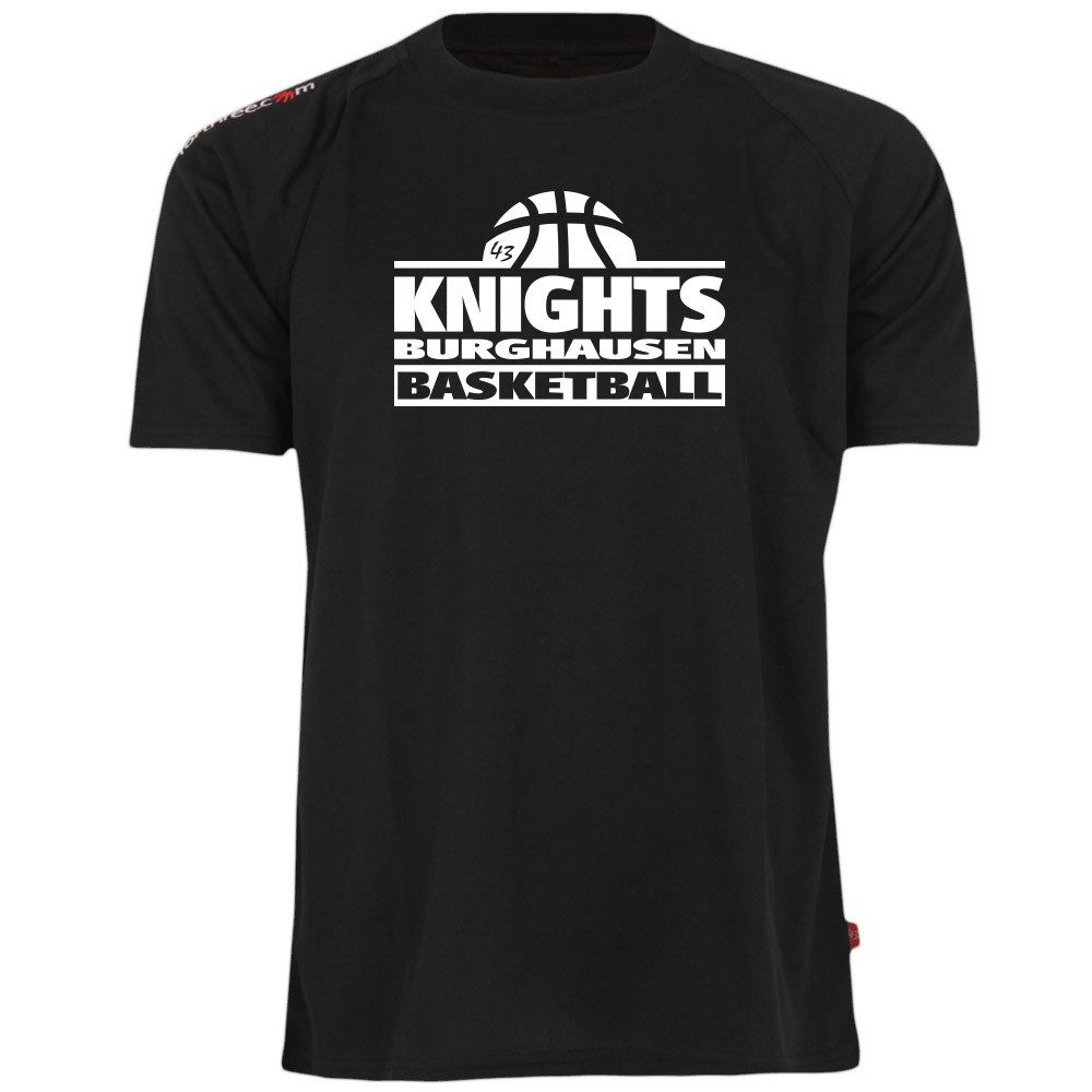 Knights Burghausen Basketball Shooting Shirt schwarz