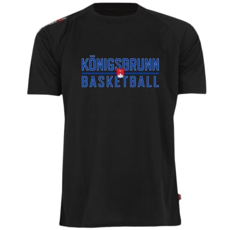 Königsbrunn Basketball Shooting Shirt schwarz